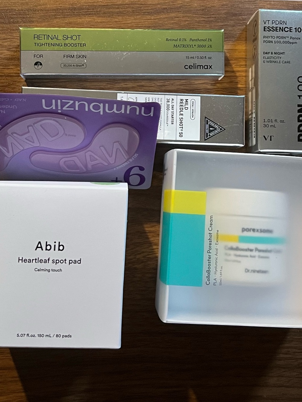 Korean Skincare Full Sized Set - VT Cosmetics, Celimax, ABIB